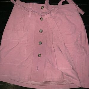 Pink skirt